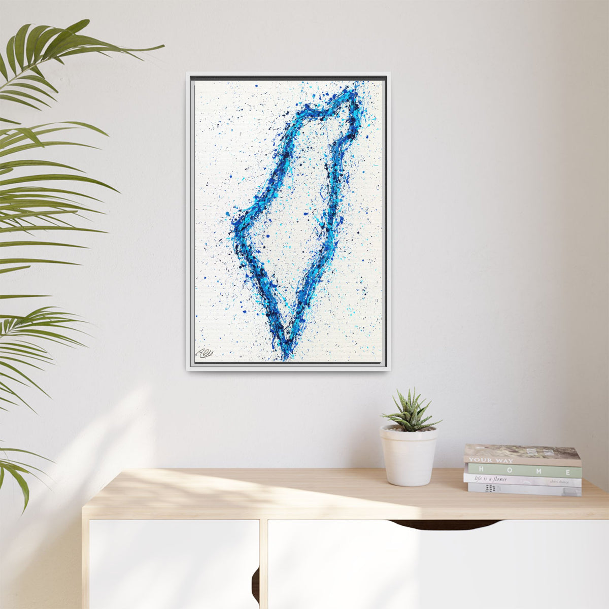 Our Home - Framed Canvas