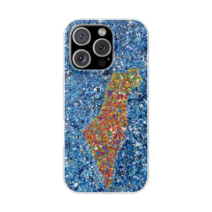 phone case - map of israel