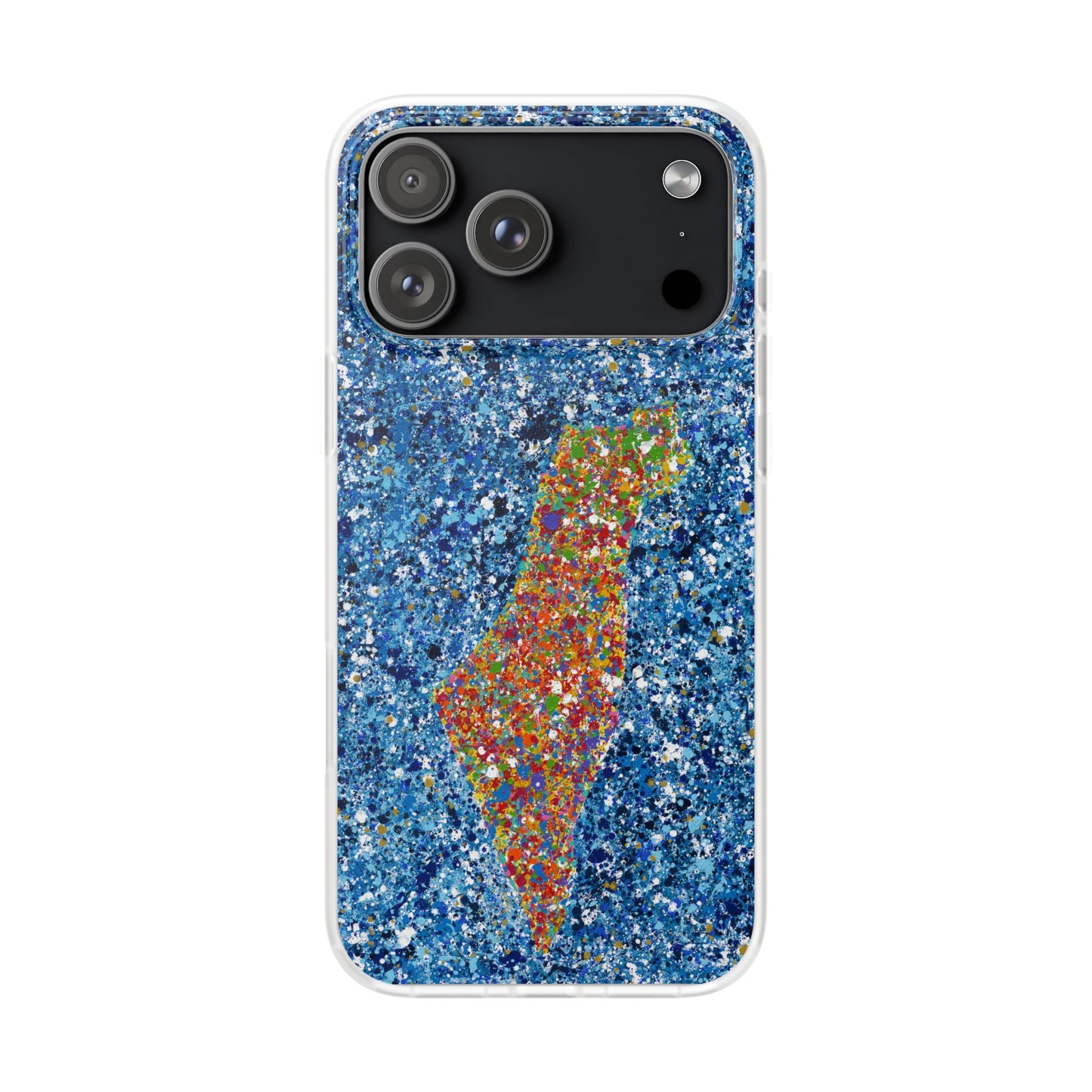 phone case - map of israel