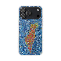 phone case - map of israel