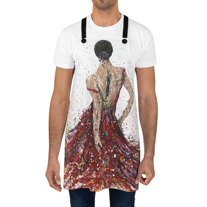 Dress Apron — Fiery Elegance