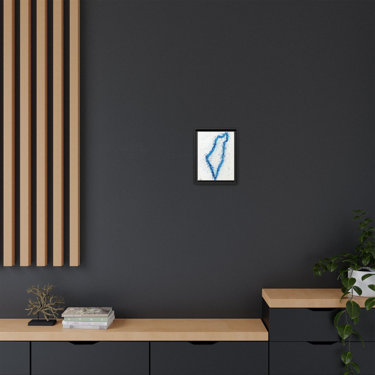 Our Home - Framed Canvas