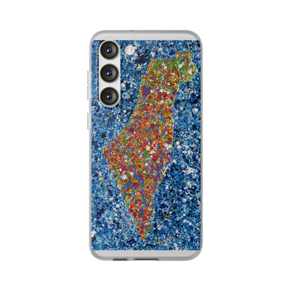 phone case - map of israel