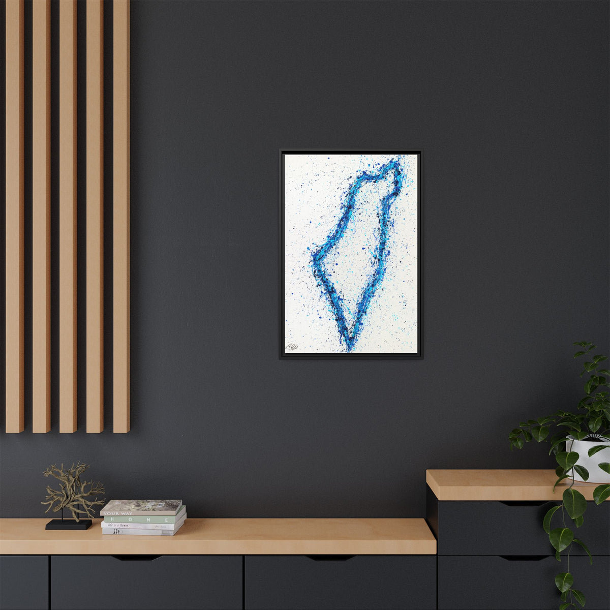 Our Home - Framed Canvas