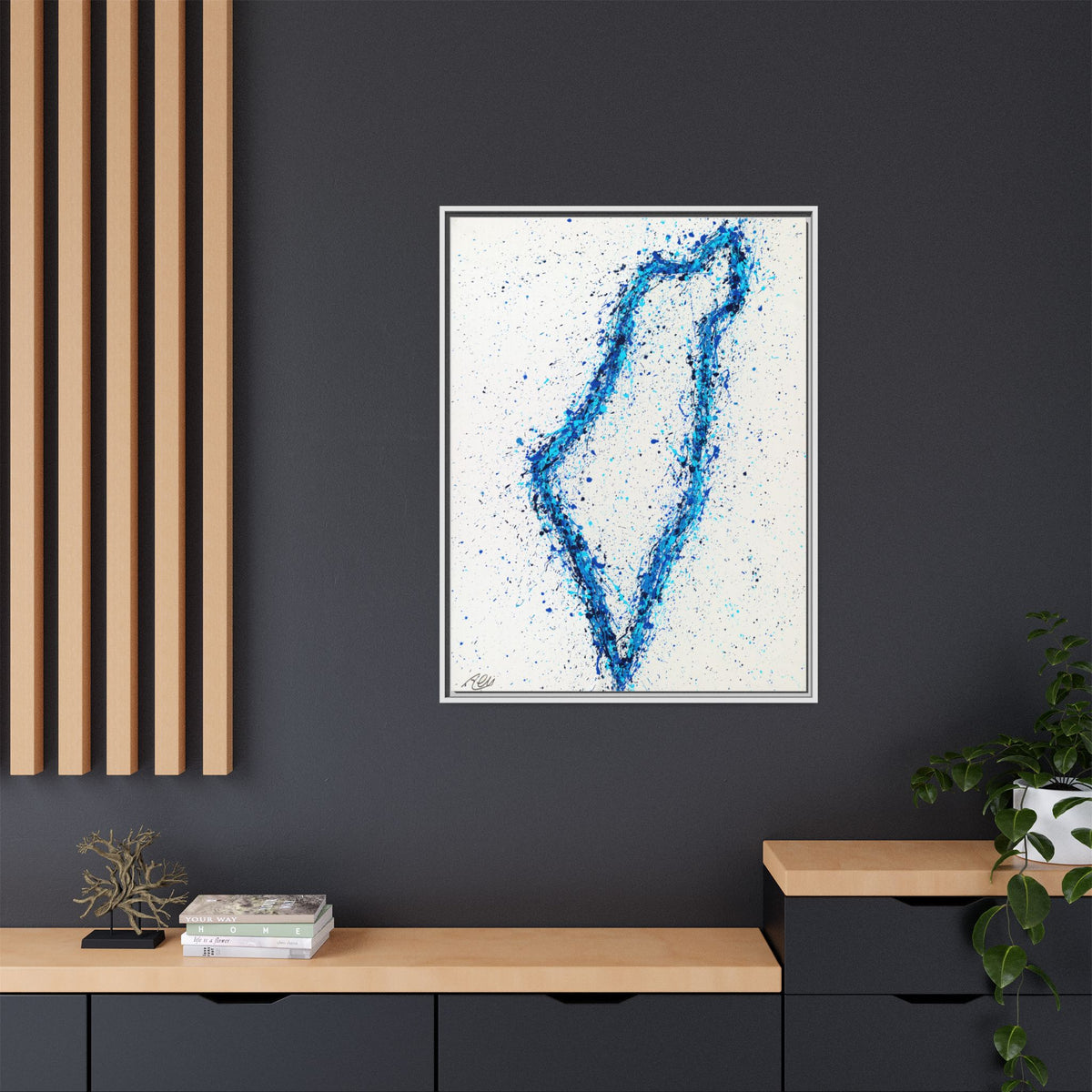 Our Home - Framed Canvas