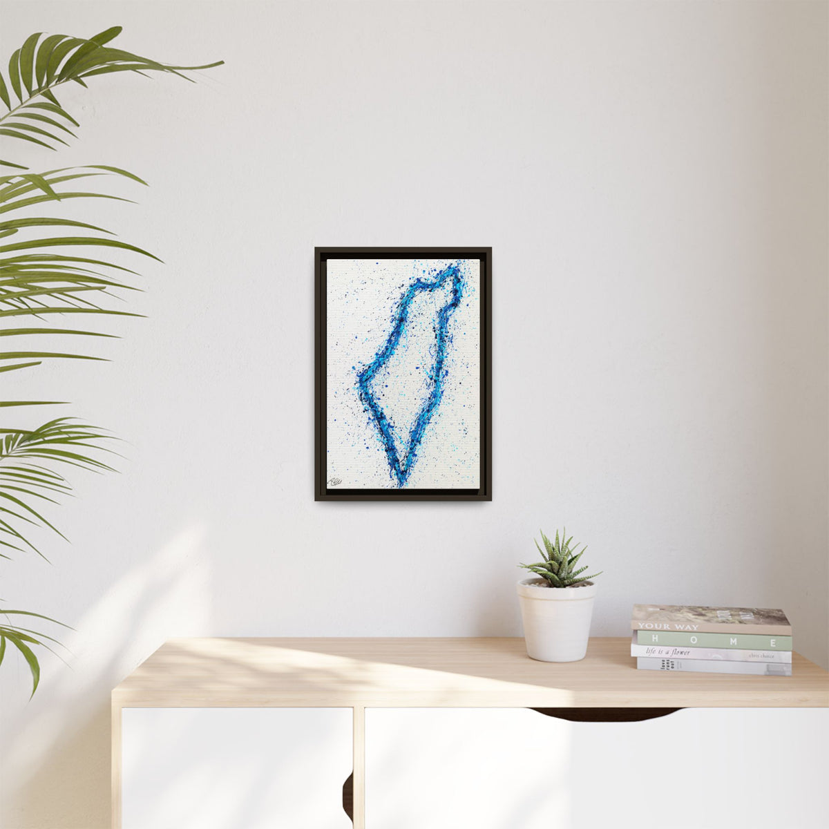 Our Home - Framed Canvas