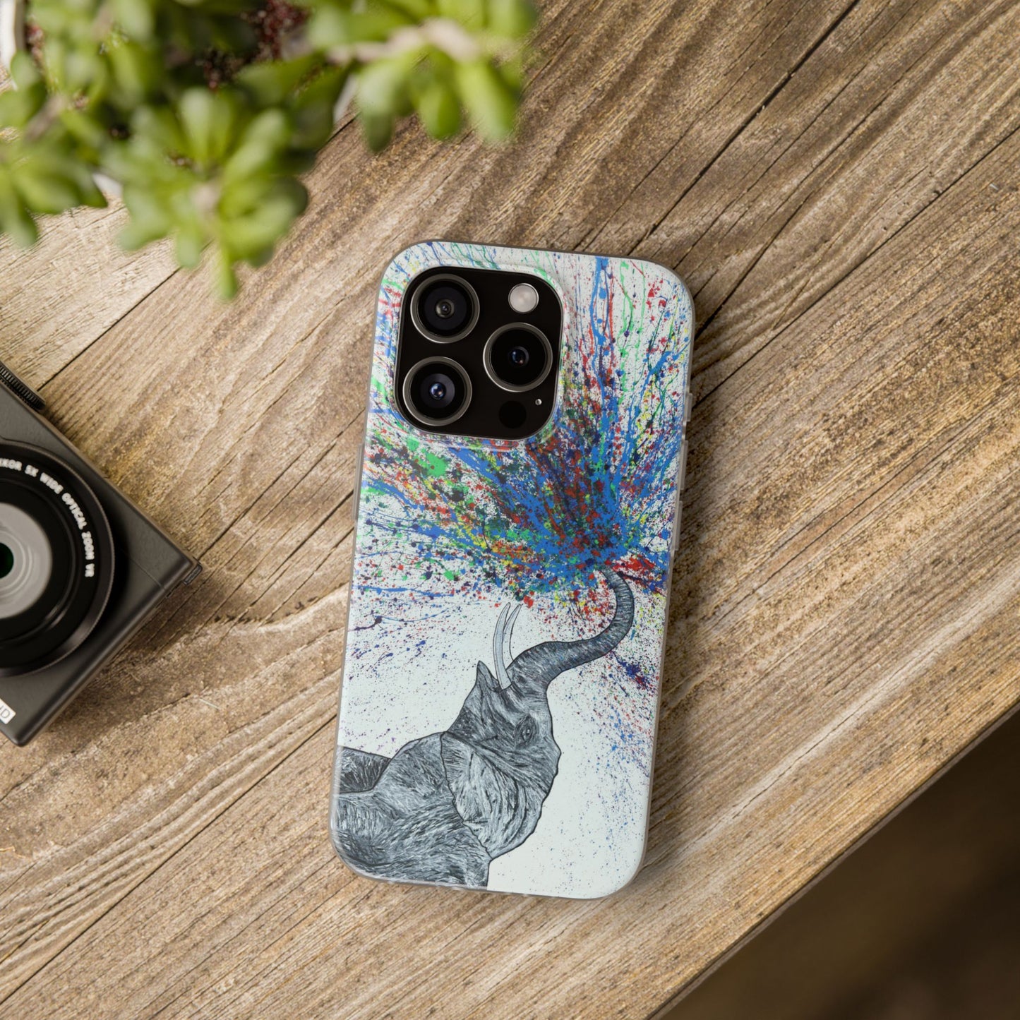 Phone Case - An Elephant Blows