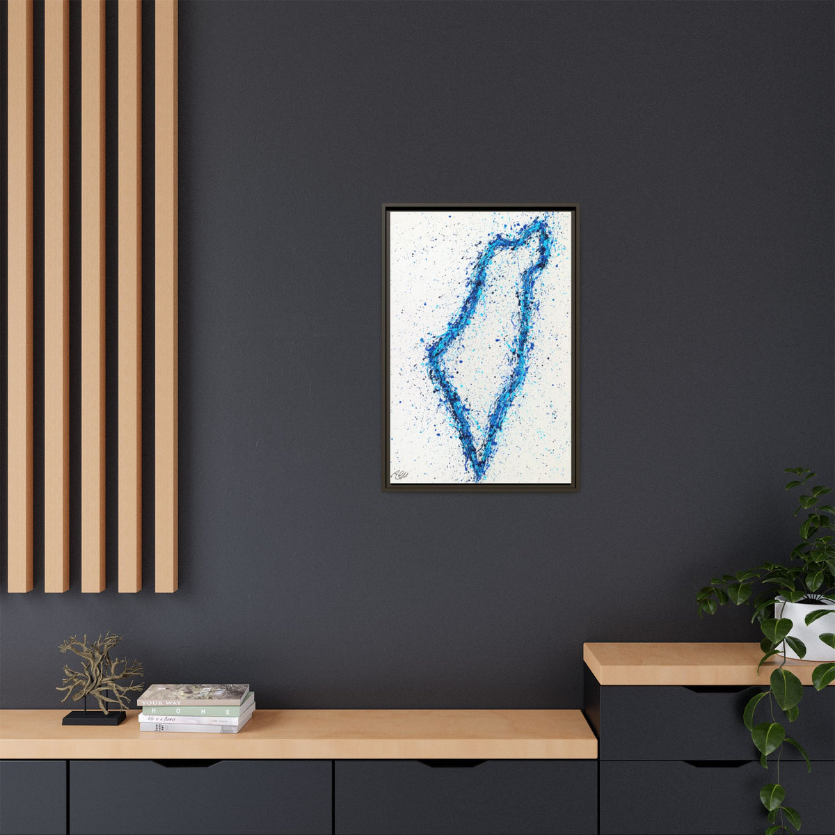 Our Home - Framed Canvas