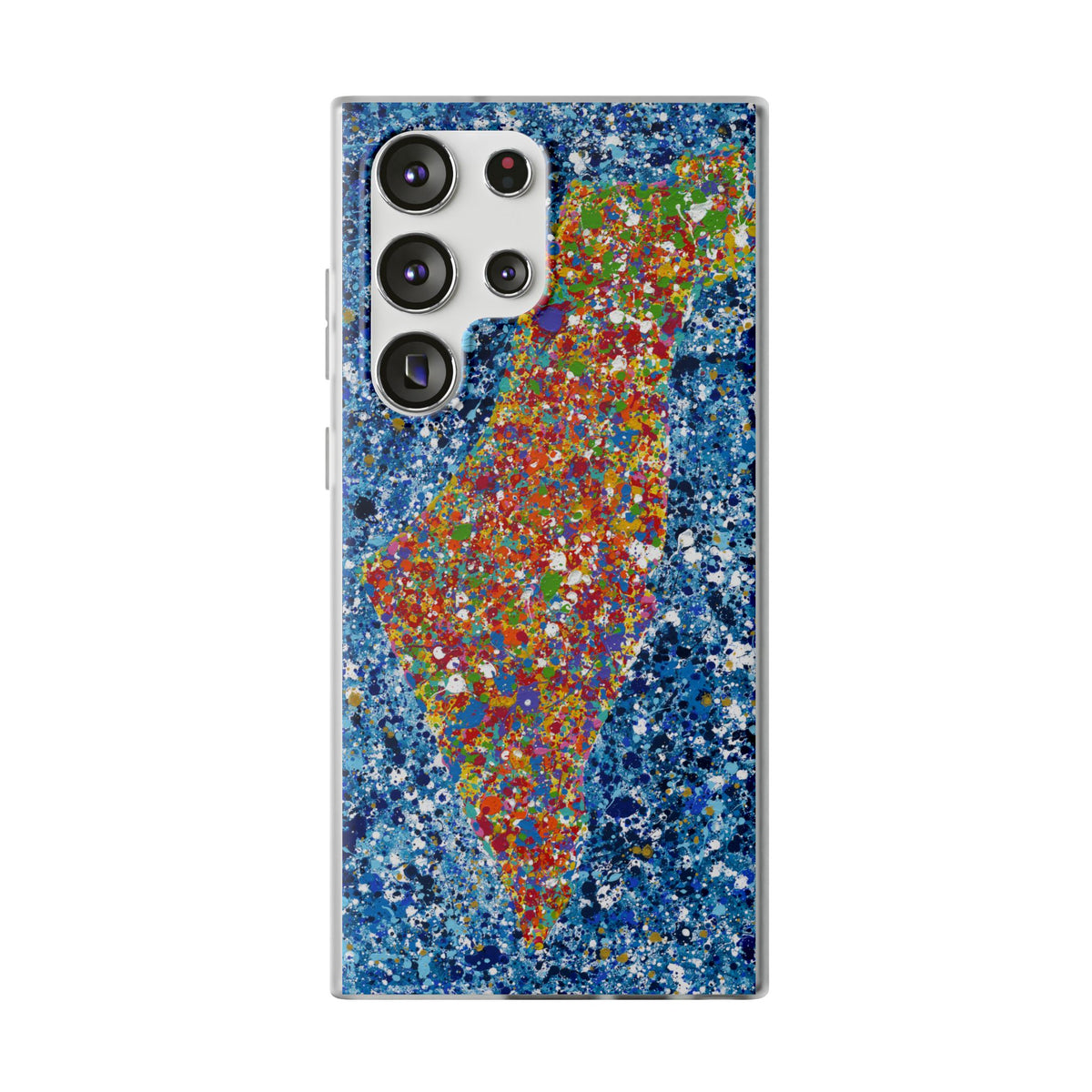 phone case - map of israel