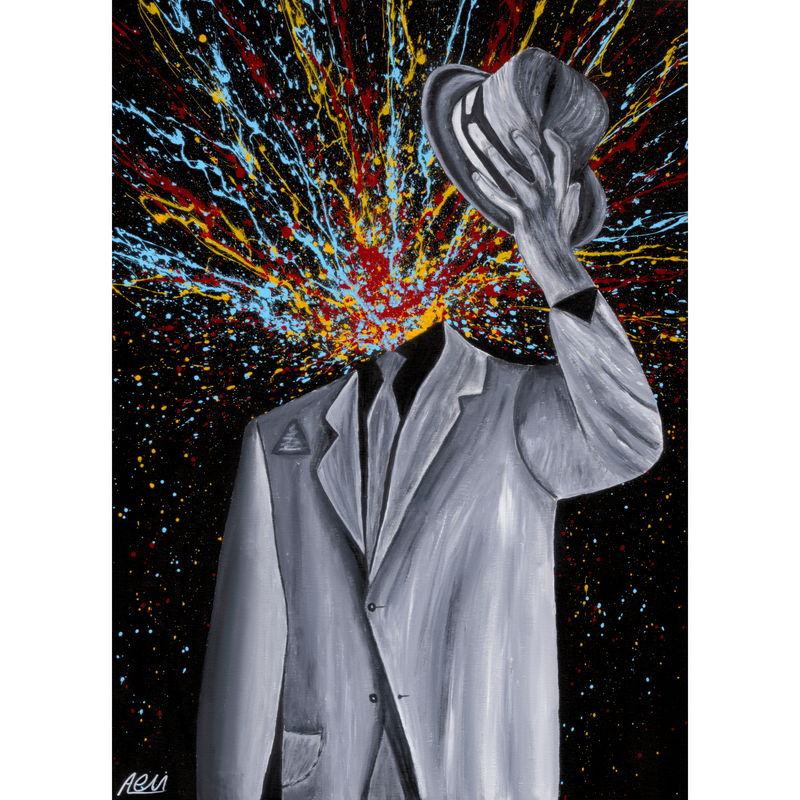 ORIGINAL ARTWORK - My Head Exploded