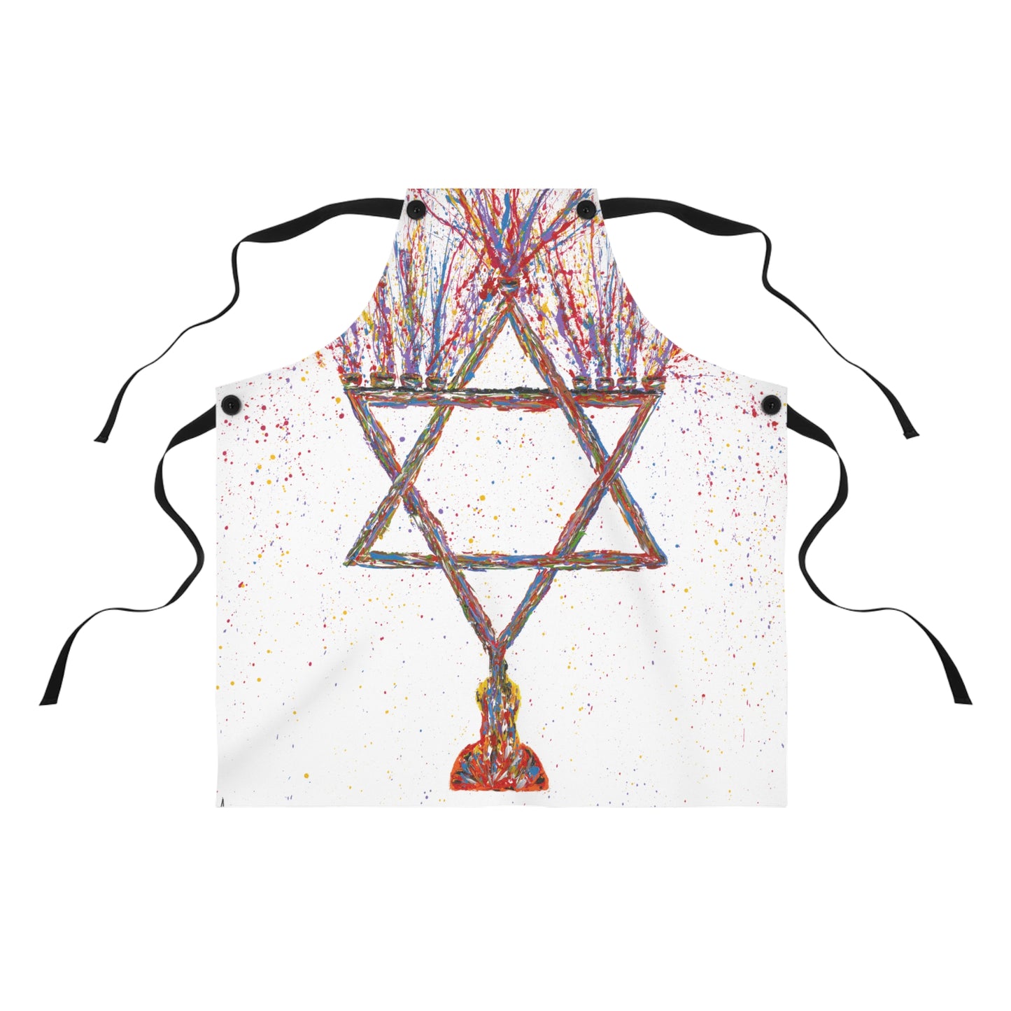 Chanuka -  Hanukkah - Kitchen Apron