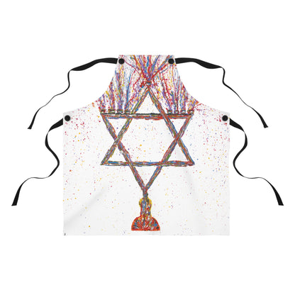 Chanuka -  Hanukkah - Kitchen Apron