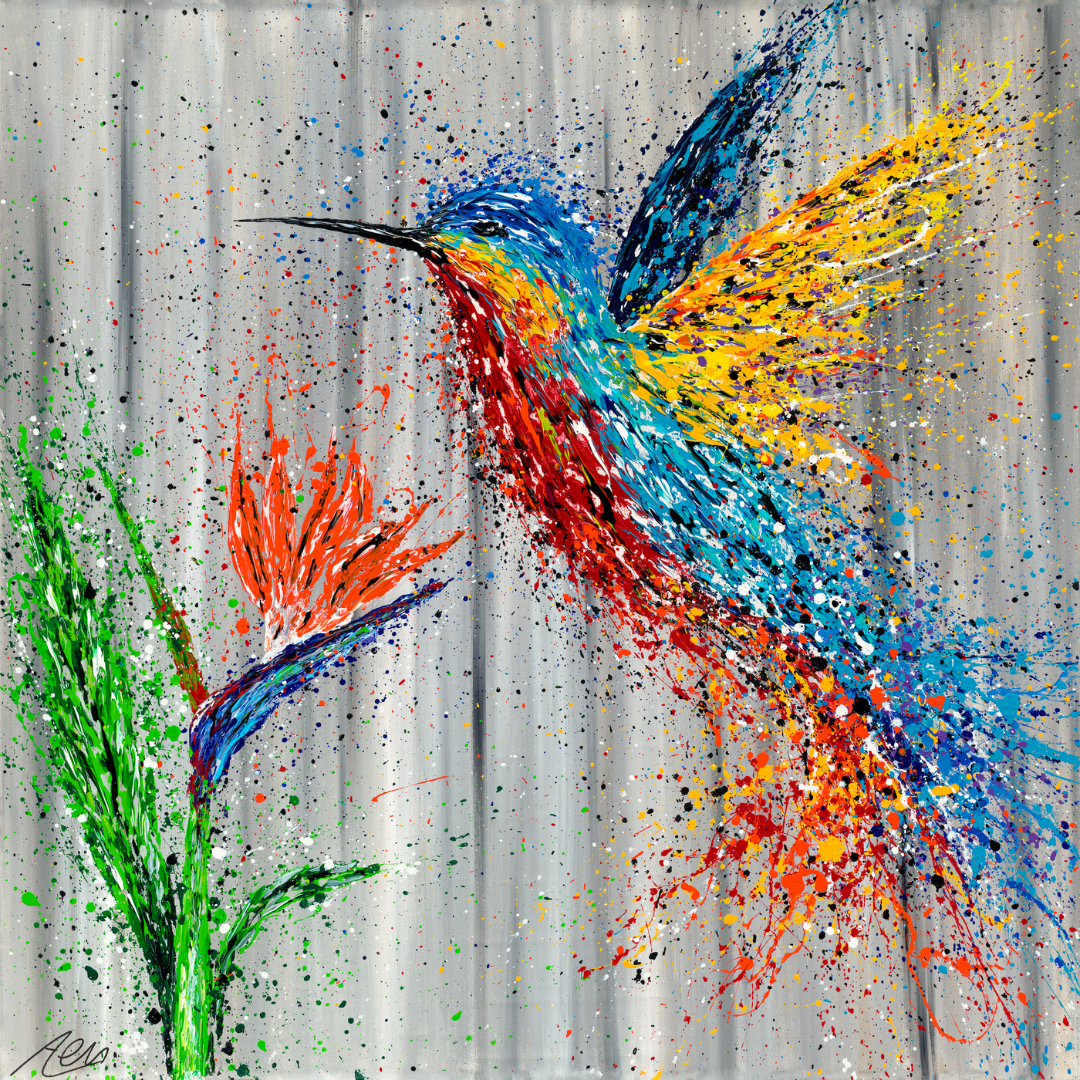 ORIGINAL ARTWORK - Silent Flight