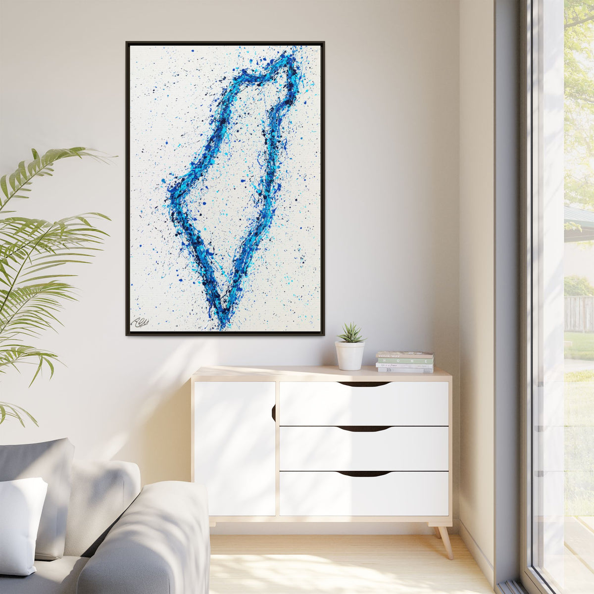 Our Home - Framed Canvas
