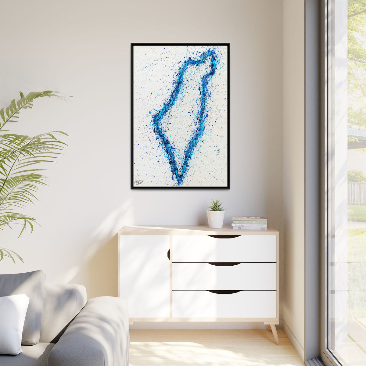 Our Home - Framed Canvas