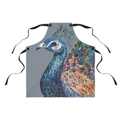 A noble peacock - Kitchen Apron