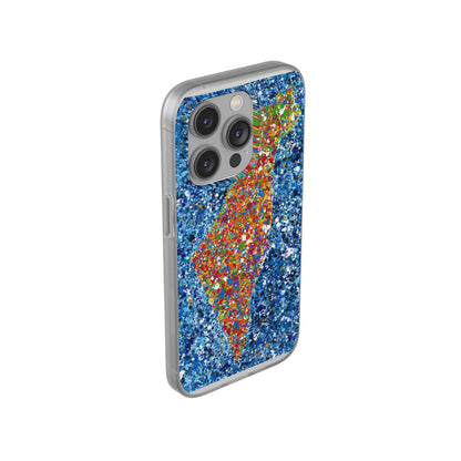 phone case - map of israel