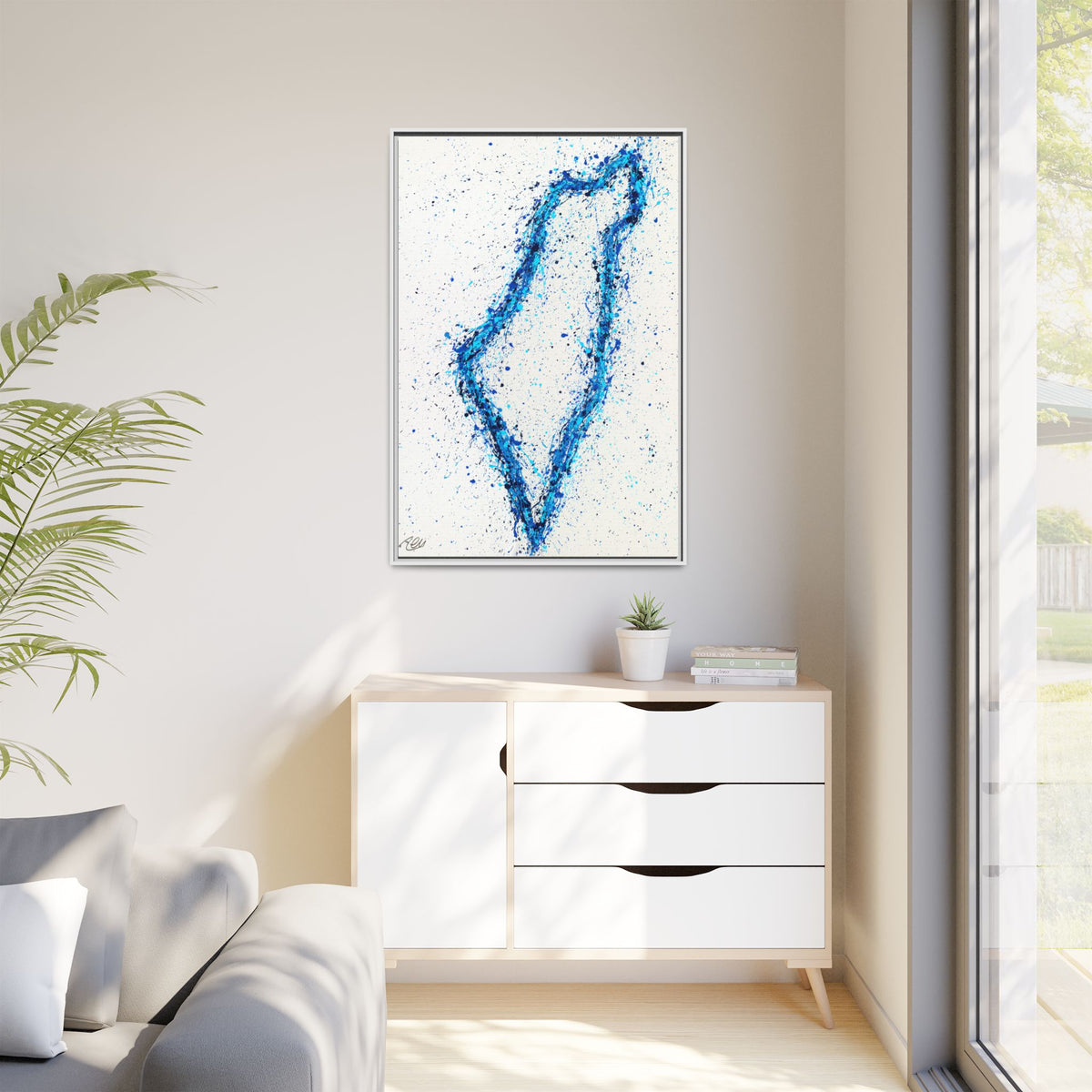 Our Home - Framed Canvas