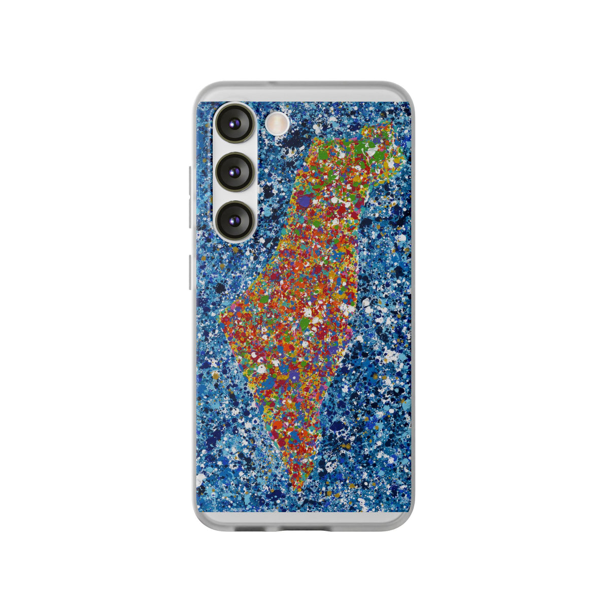phone case - map of israel