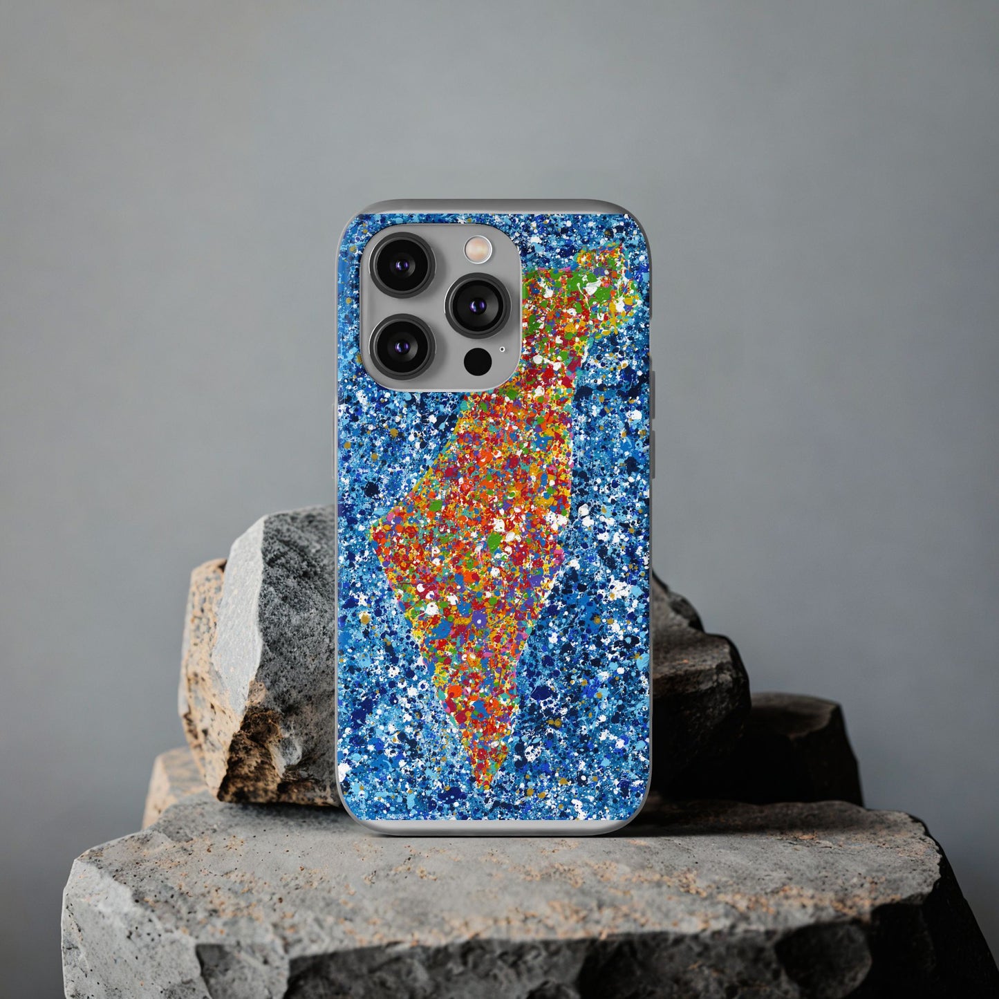 phone case - map of israel