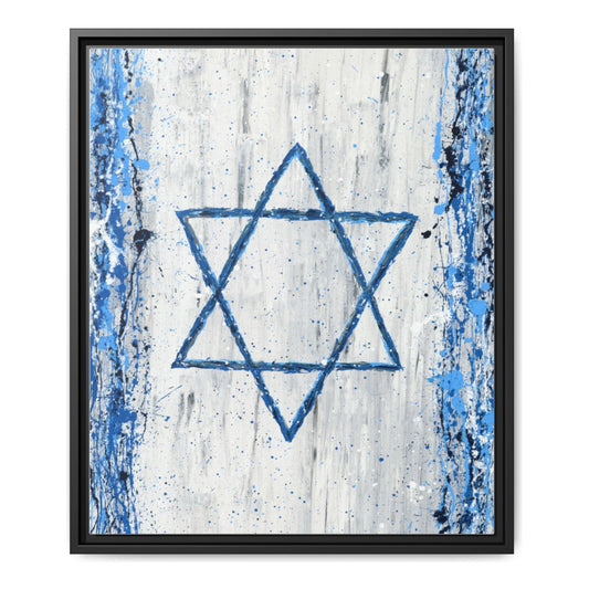 Proud Of Us framed canvas print by Albert Levi