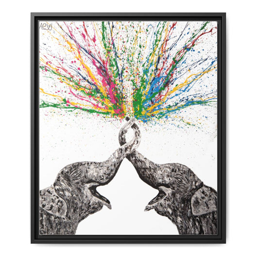 Everlasting Love framed canvas print by Albert Levi