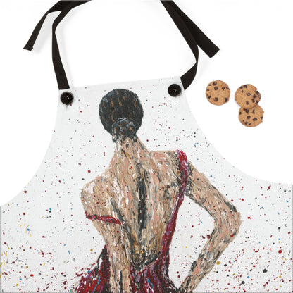 Dress Apron — Fiery Elegance