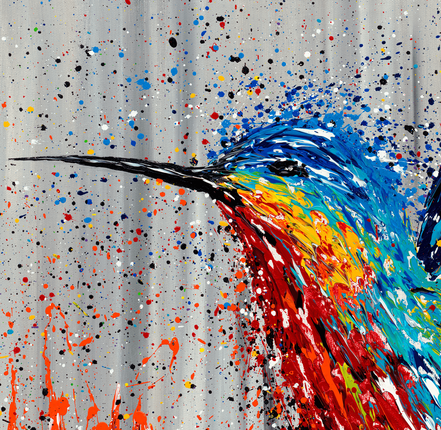 ORIGINAL ARTWORK - Silent Flight