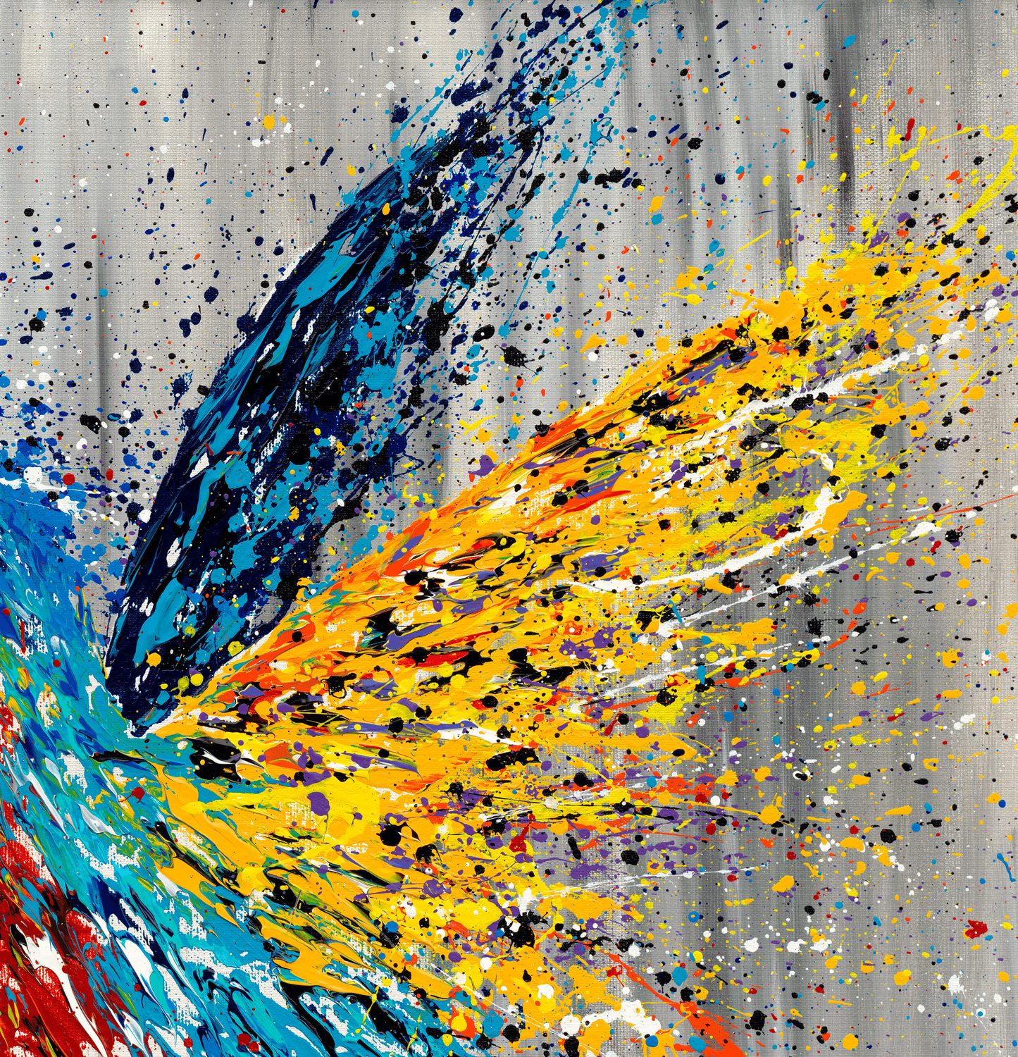 ORIGINAL ARTWORK - Silent Flight