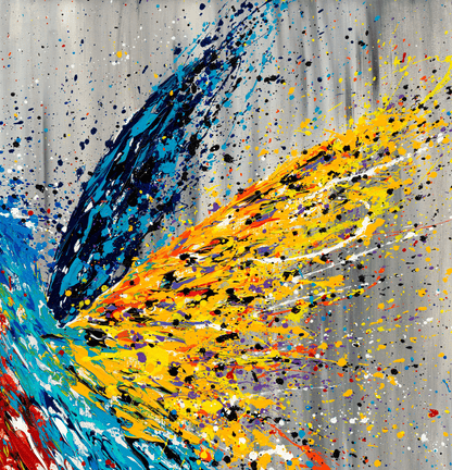 ORIGINAL ARTWORK - Silent Flight