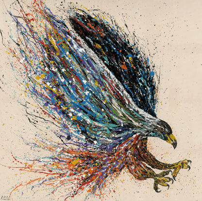 ORIGINAL ARTWORK - Majestic Flight