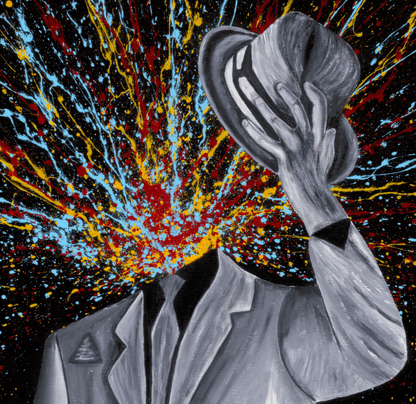 ORIGINAL ARTWORK - My Head Exploded