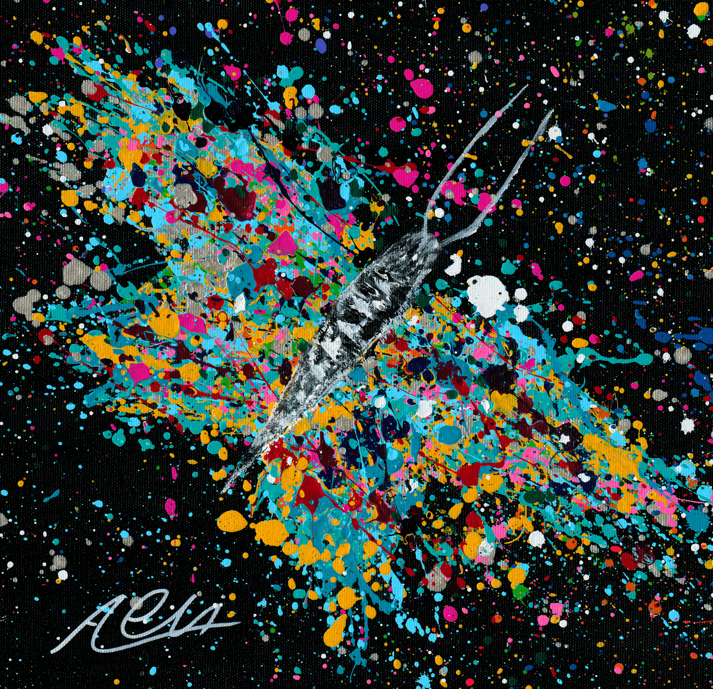 ORIGINAL ARTWORK - Wing Of Light