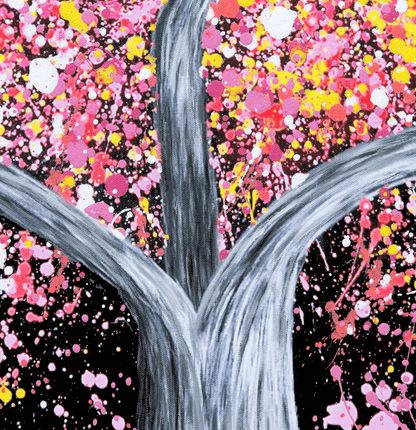 ORIGINAL ARTWORK - Tree of happines - Pink Magic
