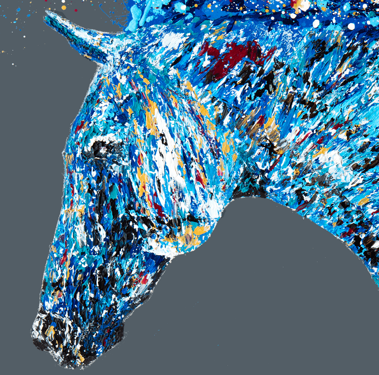 ORIGINAL ARTWORK - POWERFULL STRIDE