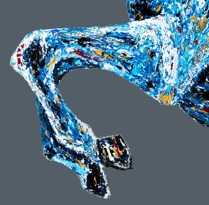 ORIGINAL ARTWORK - POWERFULL STRIDE