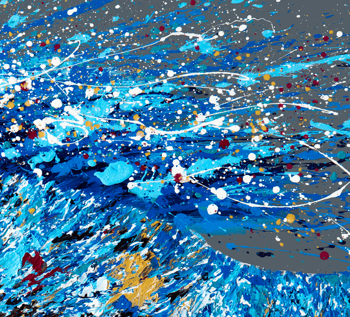 ORIGINAL ARTWORK - POWERFULL STRIDE