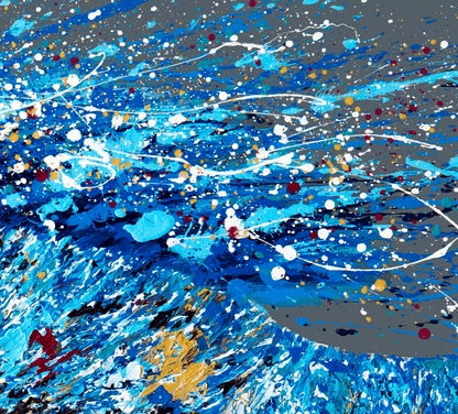 ORIGINAL ARTWORK - POWERFULL STRIDE