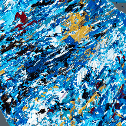 ORIGINAL ARTWORK - POWERFULL STRIDE