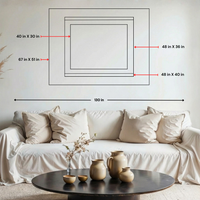 Embellished size chart
