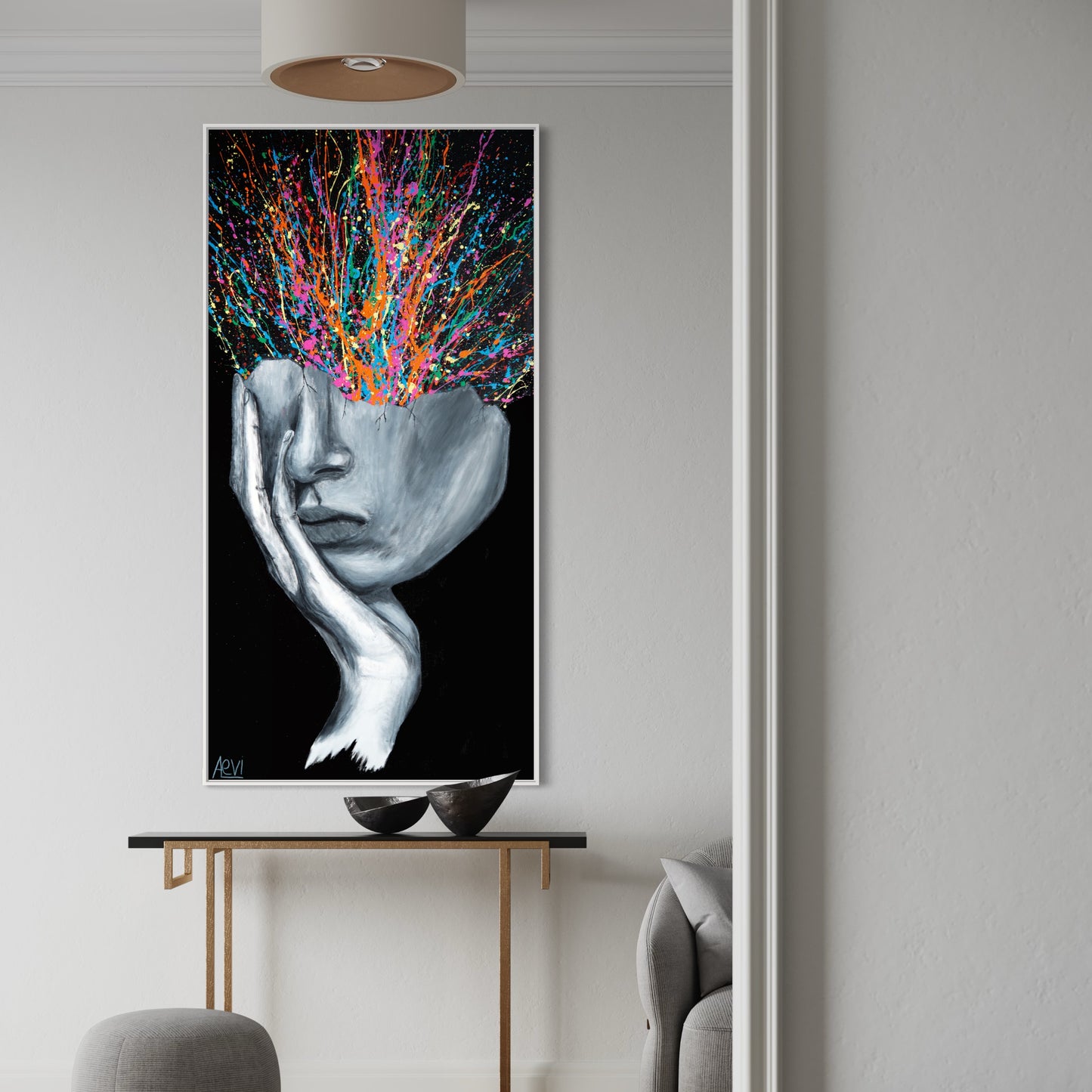 LIMITED EDITION PRINT - Exploded Head