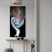 Embellished Edition Print - Exploded Head