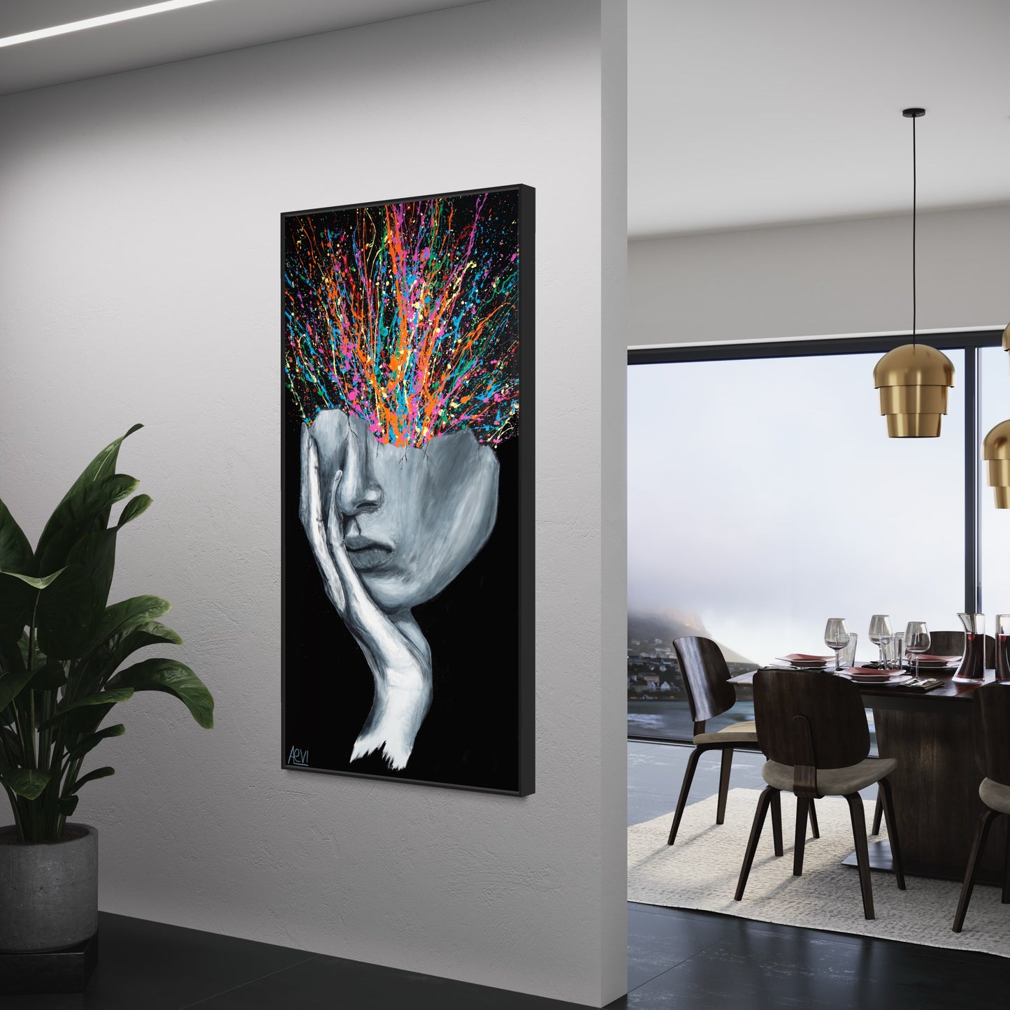 LIMITED EDITION PRINT - Exploded Head