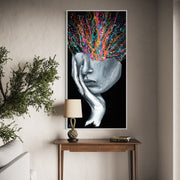 Embellished Edition Print - Exploded Head