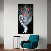 Embellished Edition Print - Exploded Head