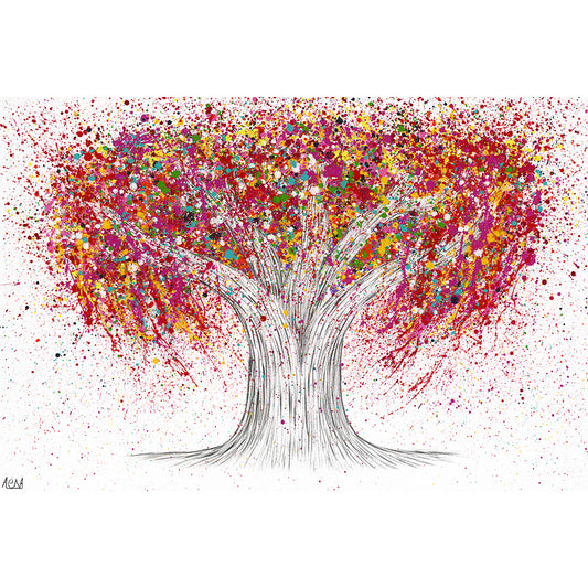 Embellished Edition Print - The bloom of happiness