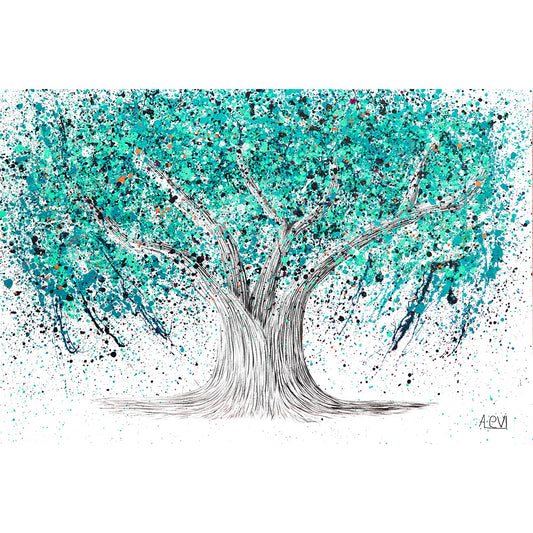TREE OF LIFE - Turquoise Tranquility
