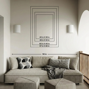 Embellished size chart