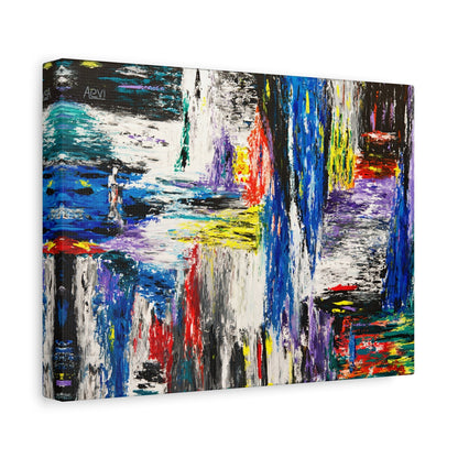 Colorful Canvas: "abstract" by Albert Levi Art