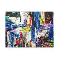 Colorful Canvas: "abstract" by Albert Levi Art